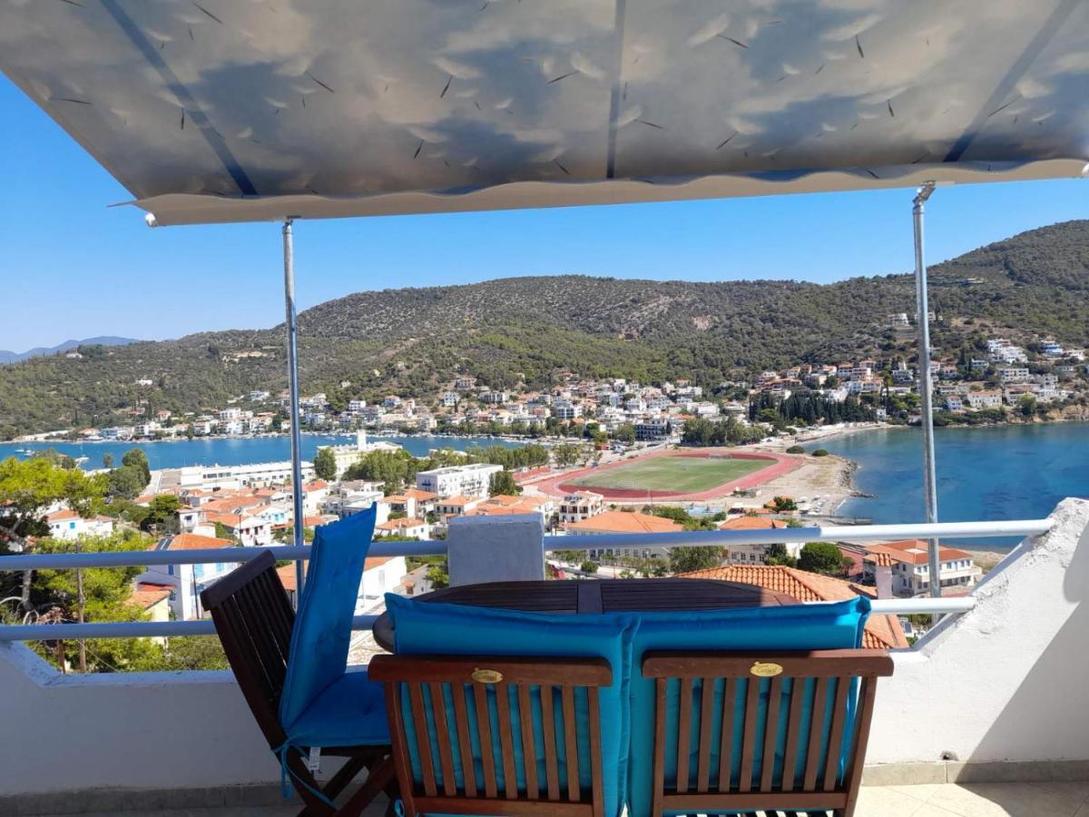 Villa Sunrise View House Poros Town Exterior foto