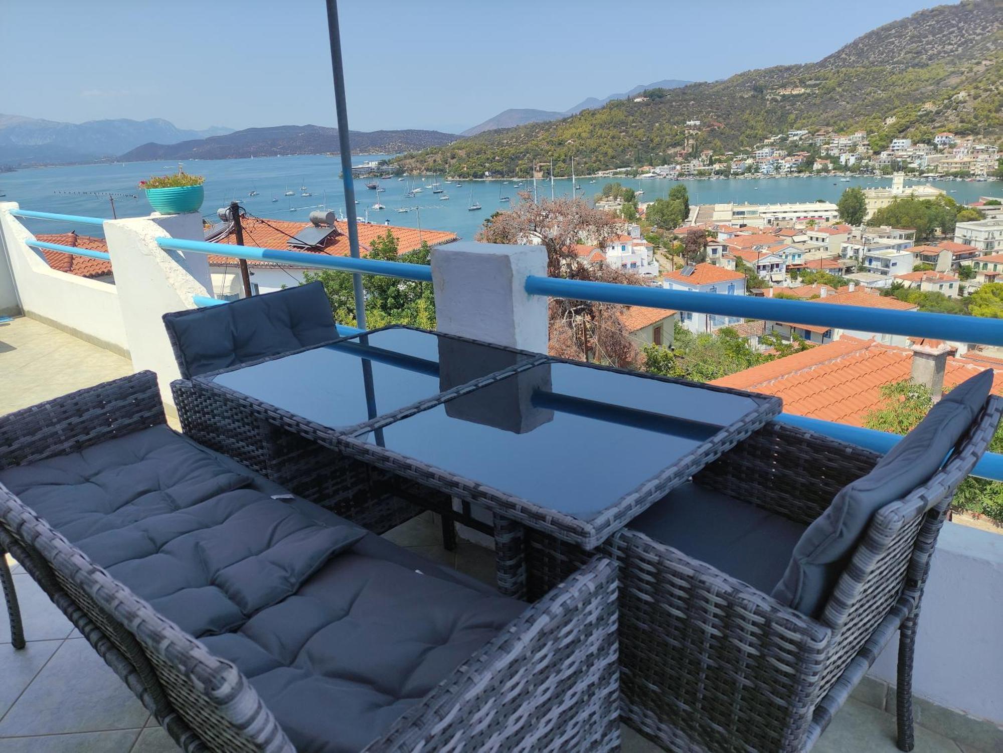 Villa Sunrise View House Poros Town Exterior foto