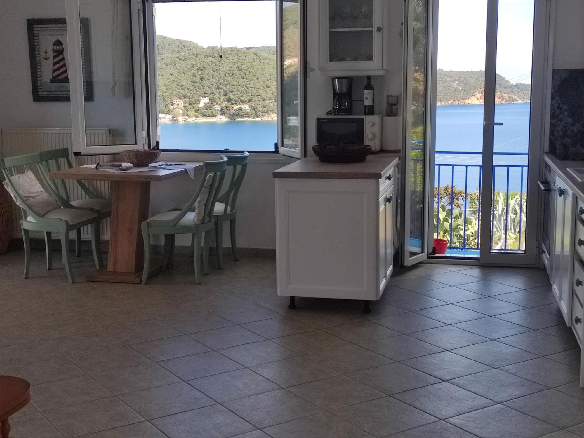 Villa Sunrise View House Poros Town Exterior foto