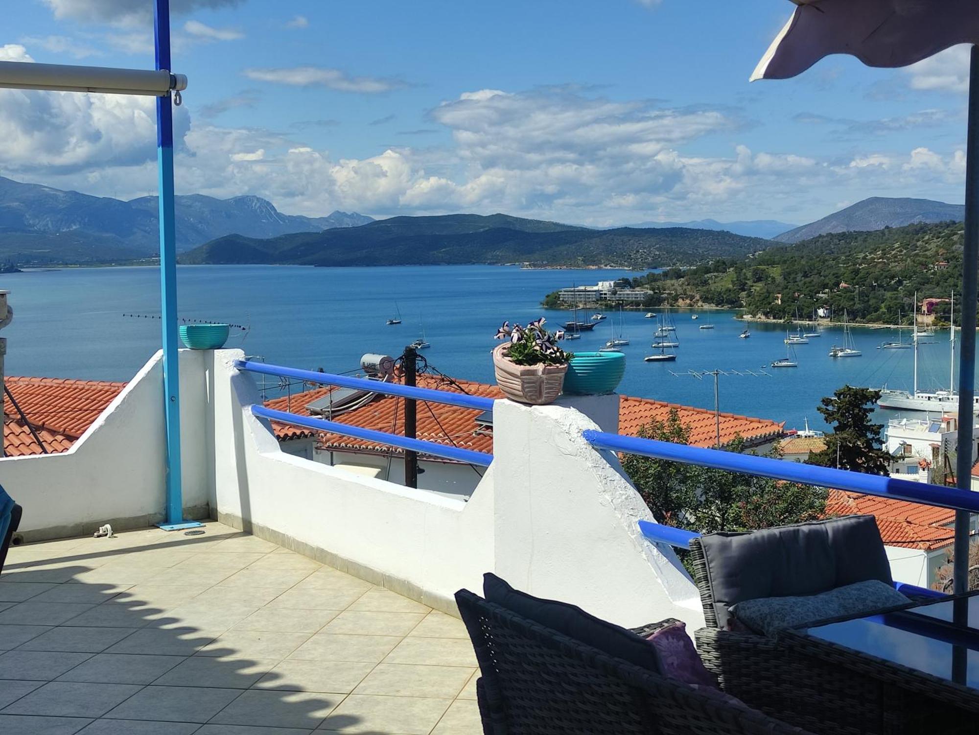 Villa Sunrise View House Poros Town Exterior foto
